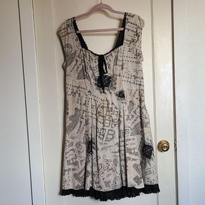 Harry Potter Marauders map dress